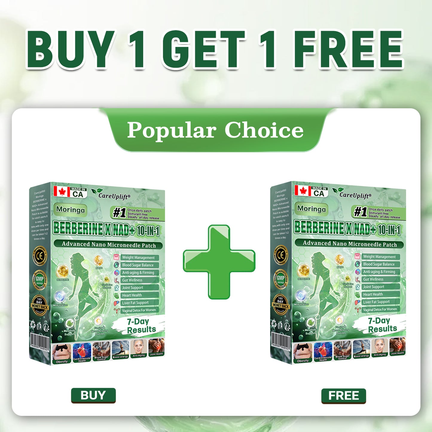 ☘️ CareUplift® has a surprise upgrade just for you! You've already got an amazing offer - but now you've unlocked an even better one: 👉 You'll get a massive 50% off your next purchase - for the next two minutes only!